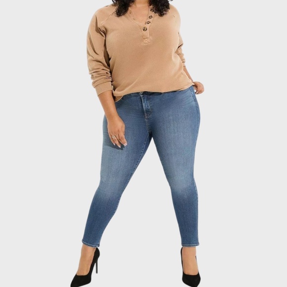 torrid Denim - TORRID Sky High Skinny Premium Stretch High-Rise Jeans NWOT